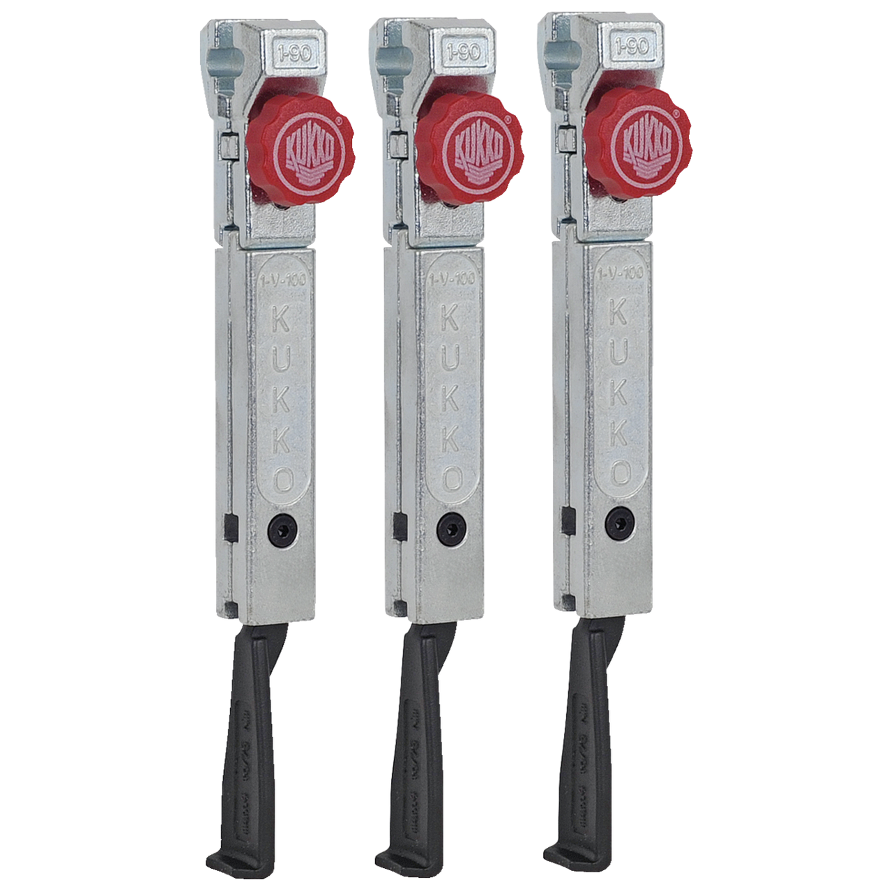 Kukko 1-195-S - Extremely narrow, quickly adjustable jaws (set