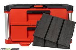 Pelican Case 1500 - Kaizen Foam Inserts  Kaizen foam inserts for tool  boxes and other cases