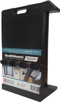 StealthMounts Locking Air Tool Holder - 5 Pack, 1/4 Size 5 Pack, Black