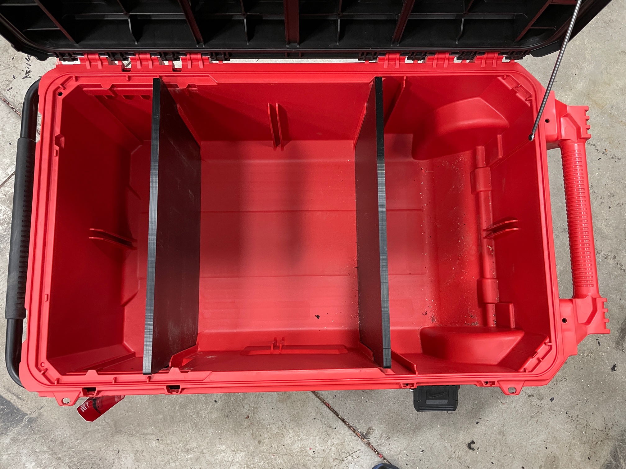 HDPE Plastic full height single divider for Milwaukee PACKOUT 48228428