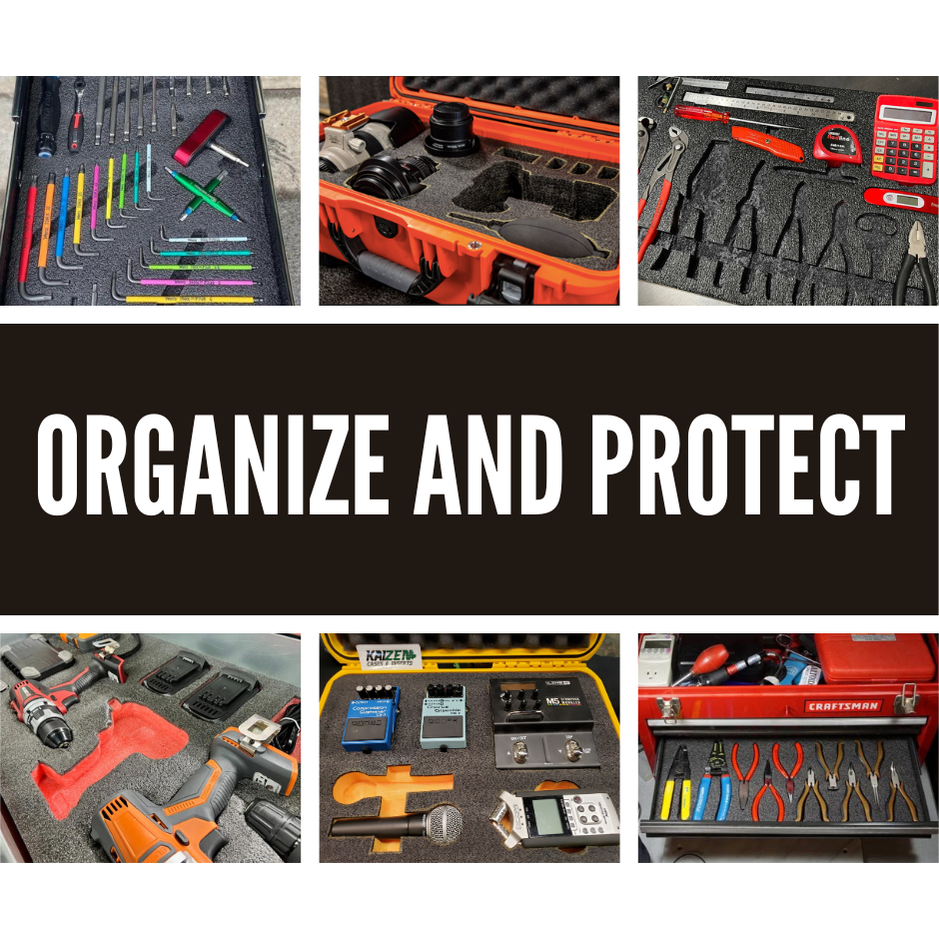 16" x 24" Kaizen Customizable Foam Sheet