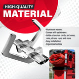 Alpha Engineered Extension Cord Holder Organizer Compatible with Milwaukee Packout Tool Box