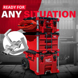 Alpha Engineered Extension Cord Holder Organizer Compatible with Milwaukee Packout Tool Box