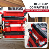 Alpha Engineered Tool Rail Mount Compatible with Milwaukee Packout