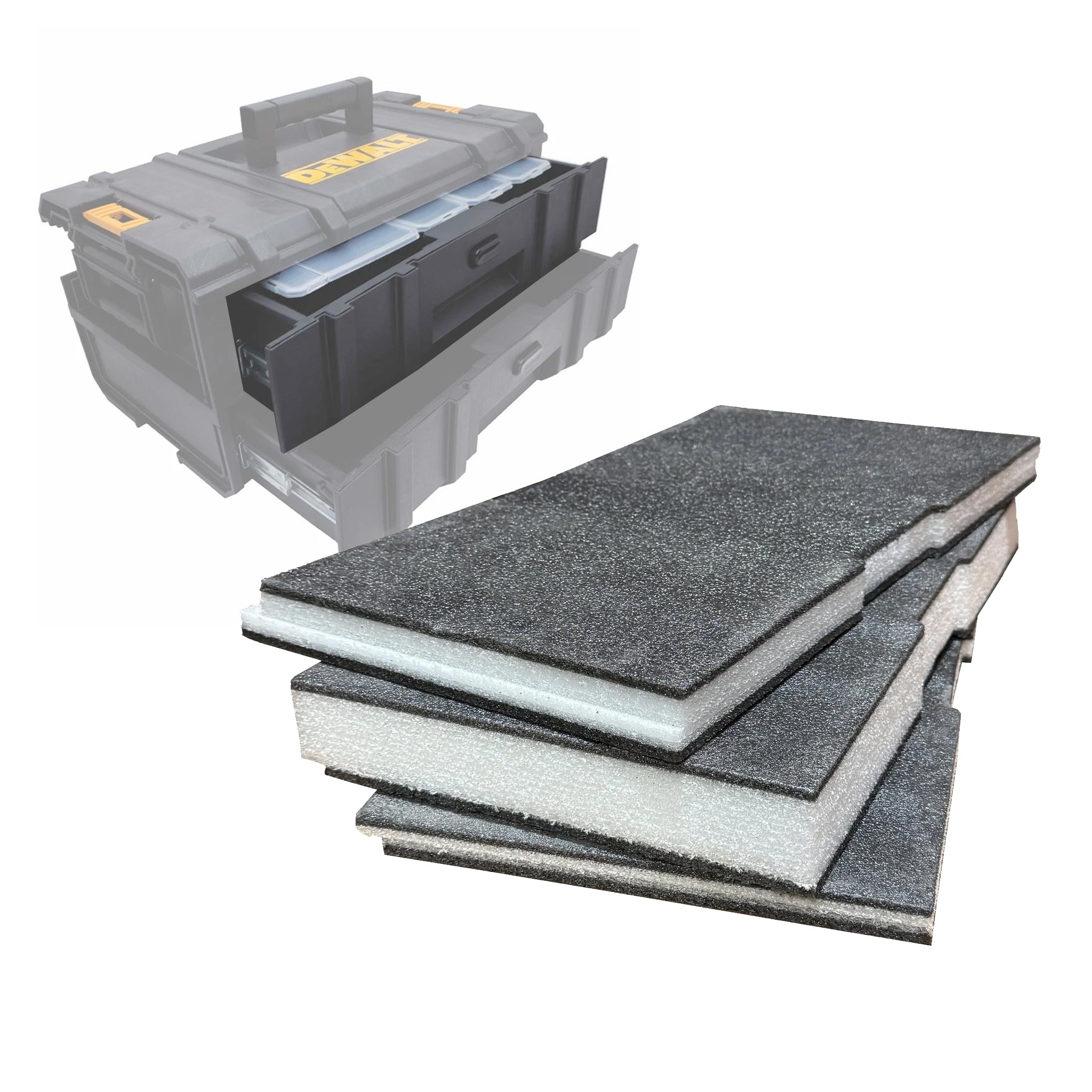 DeWalt DS250 Drawer Unit - Kaizen Inserts