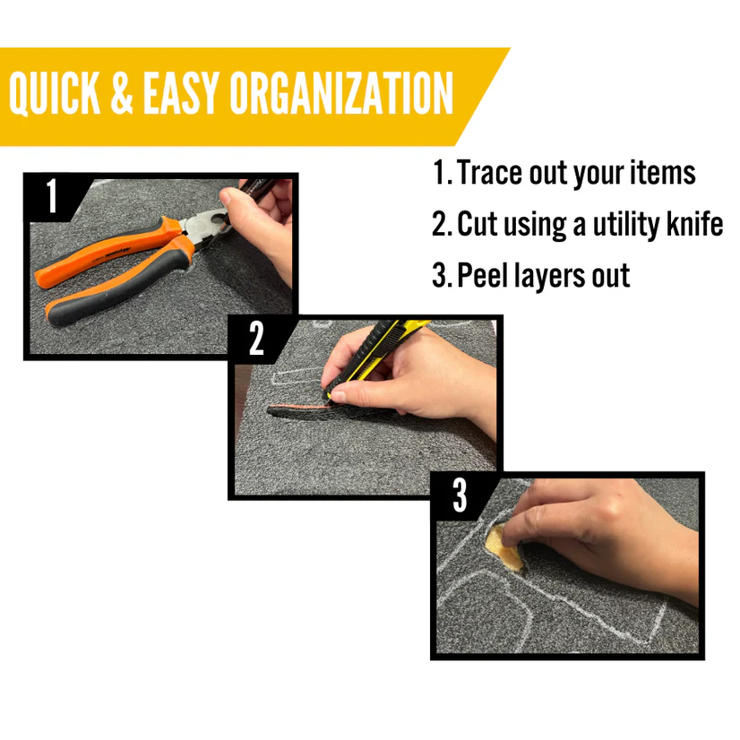 DeWalt DS450 Cart - Kaizen Inserts