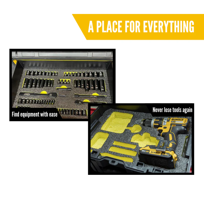 DeWalt Tough System DS150 Tool Box - Kaizen Insert Center Only