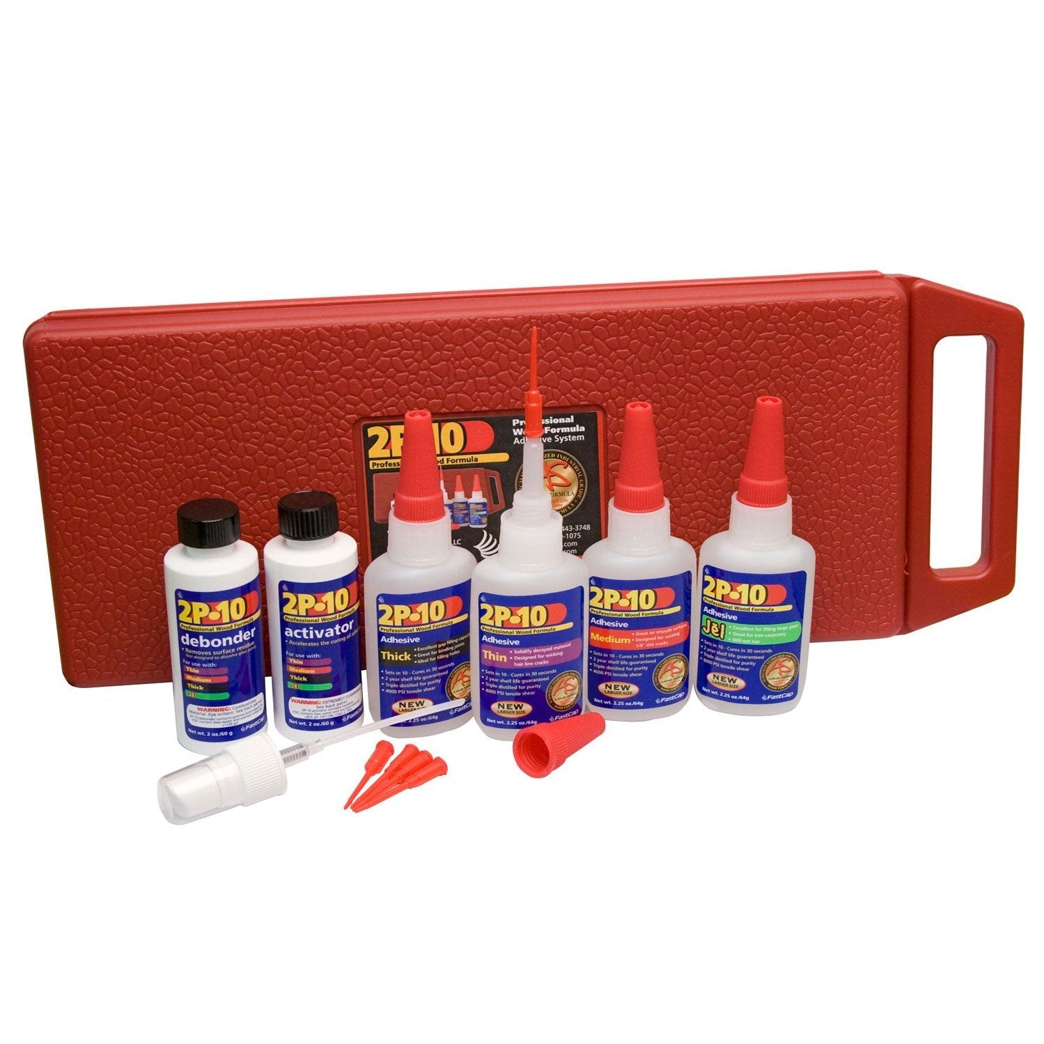 FastCap 2P-10 Kit - Adhesive - Strong Permanent Bond - Quick Cure ...