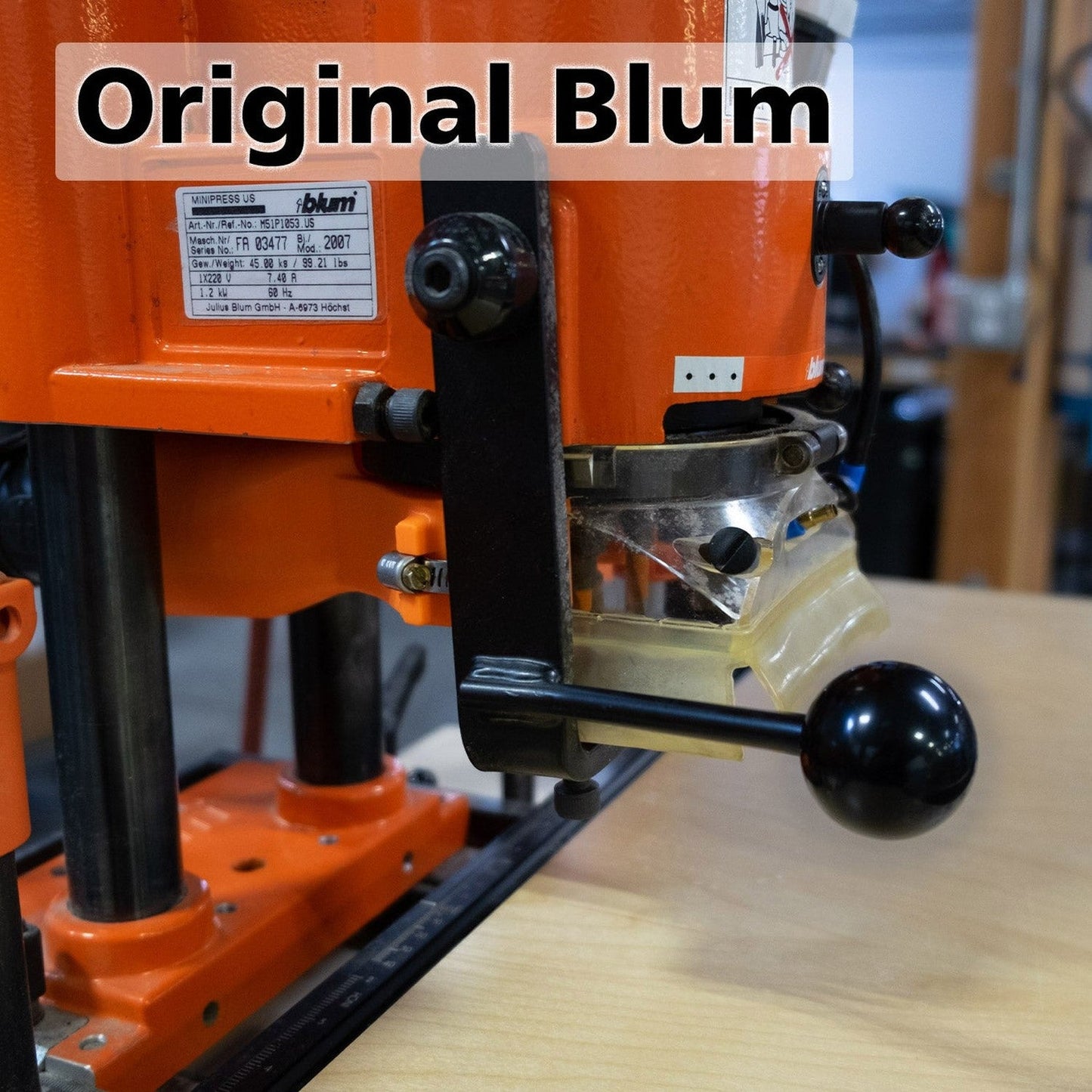FastCap Blum Vacuum Connector