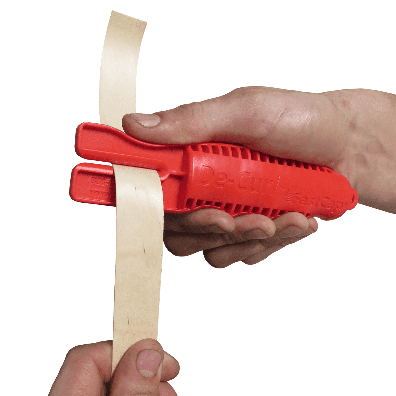 FastCap De-Curl for Edge Banding