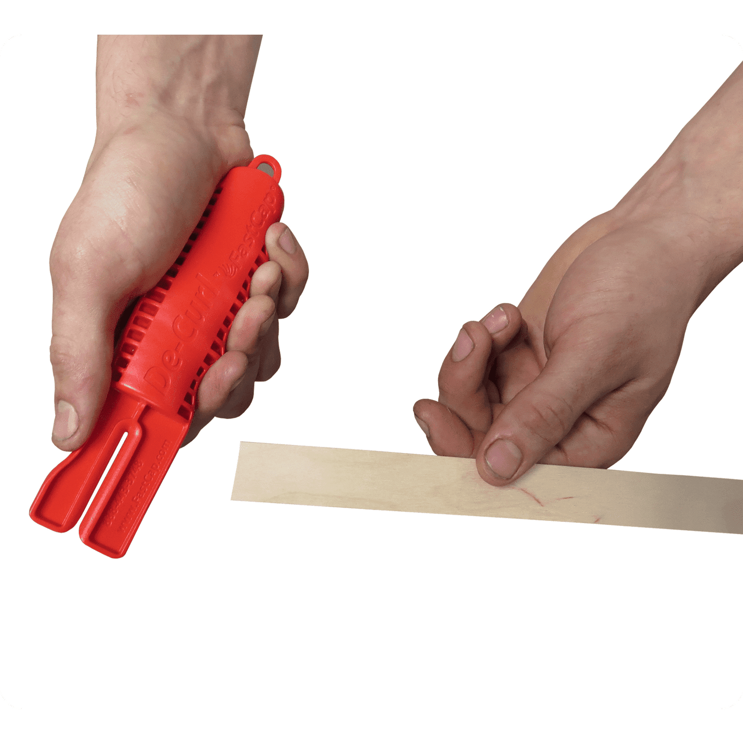 FastCap De-Curl for Edge Banding