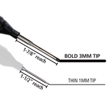 FastCap Long Nose Marker Silver