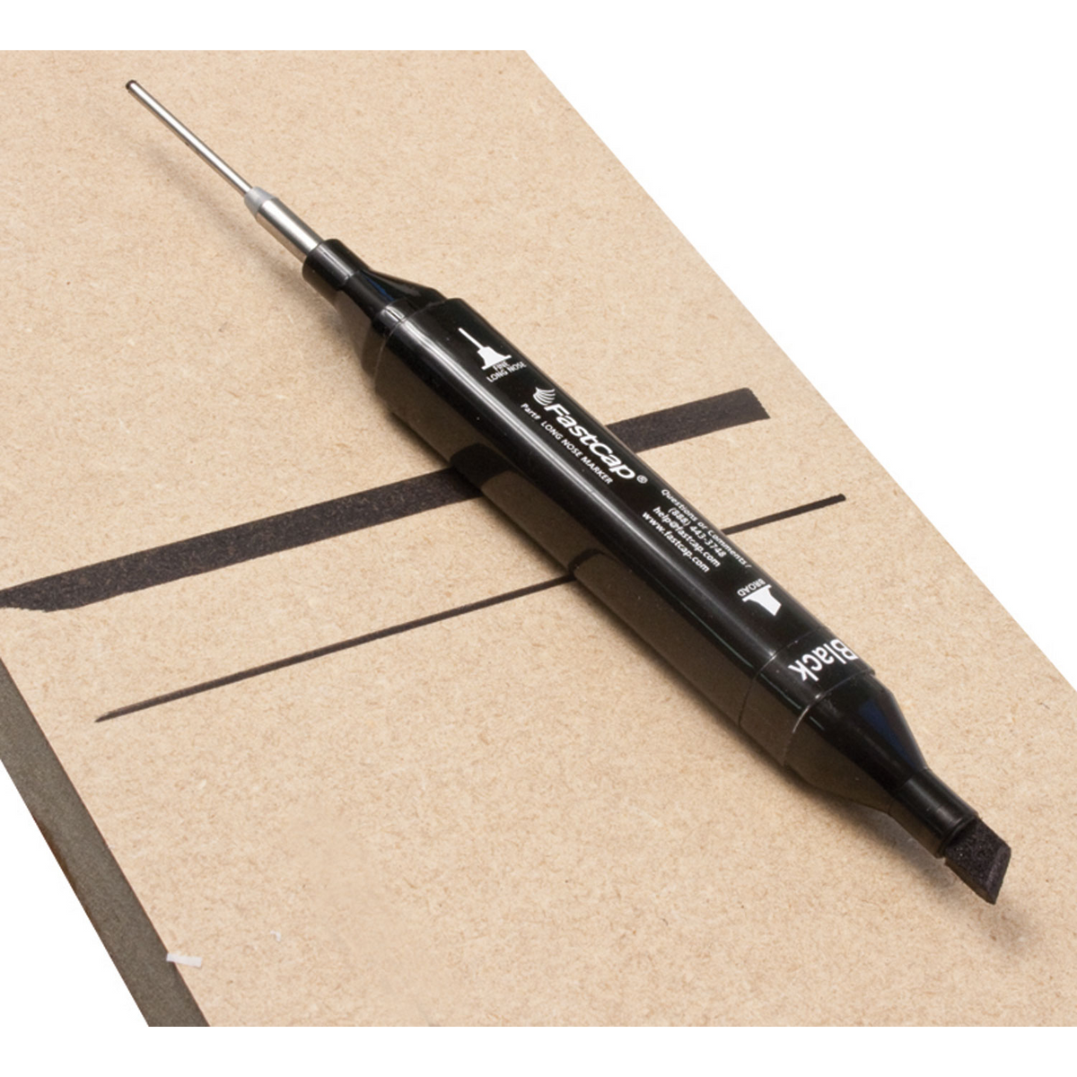 FastCap Long Nose Marker Silver