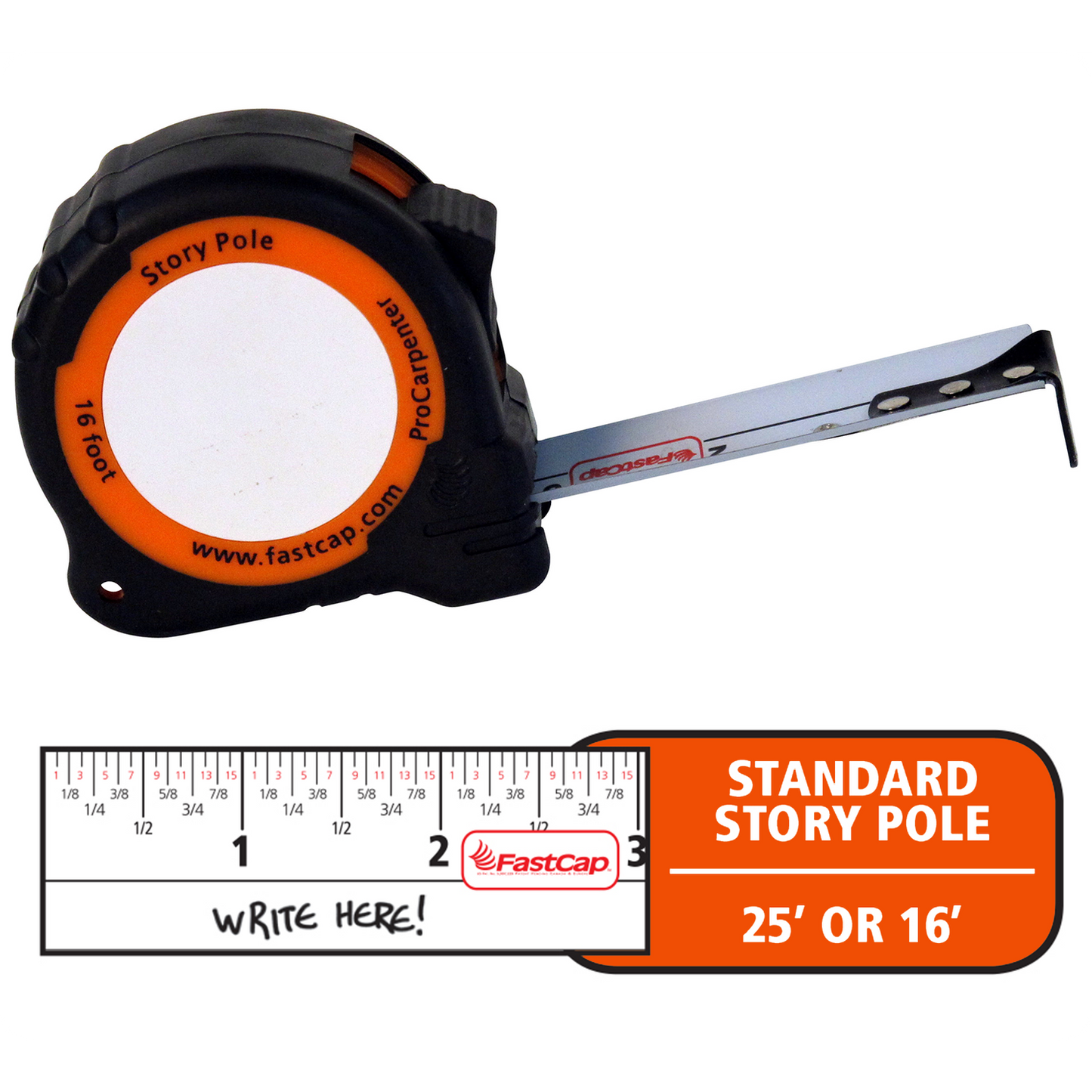 FastCap PROCARPENTER TAPE MEASURES