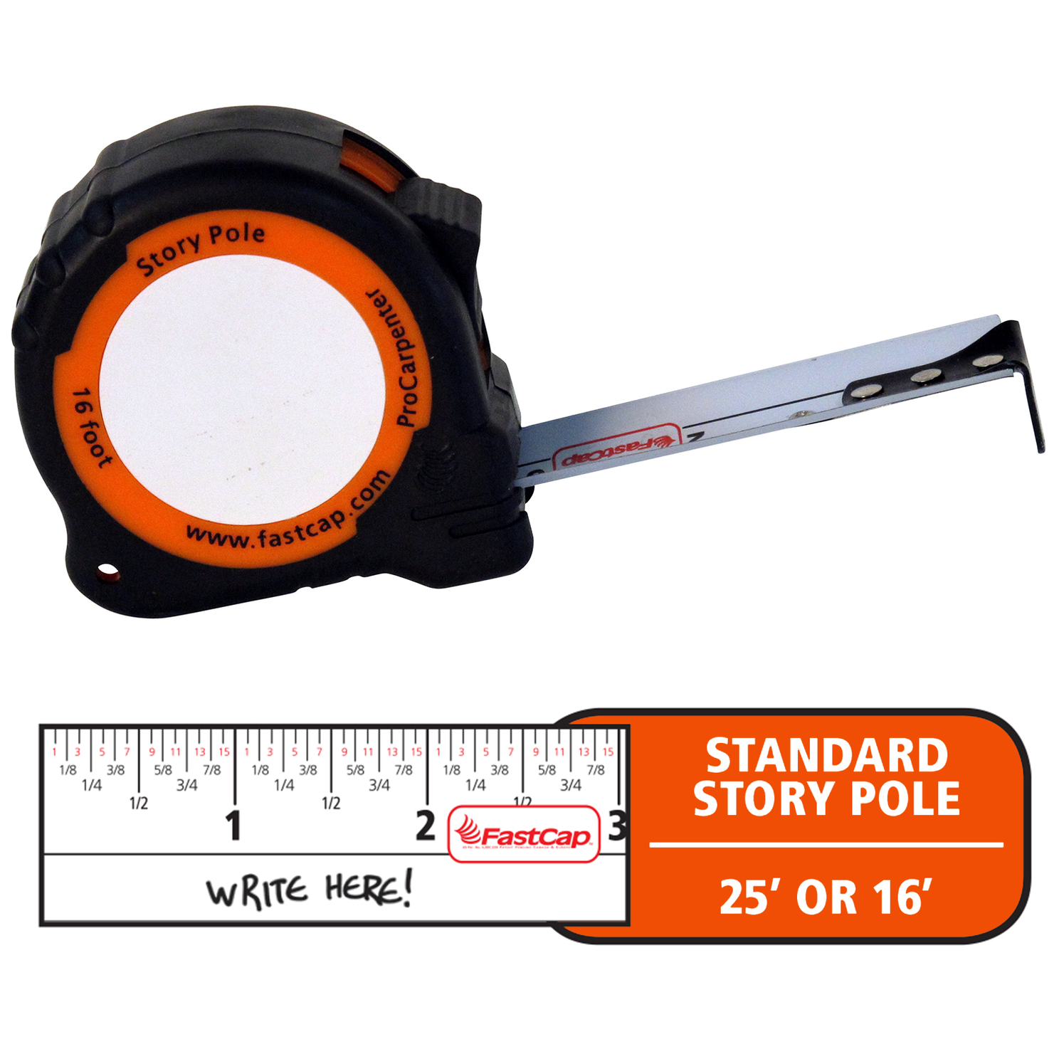 FastCap PROCARPENTER TAPE MEASURES