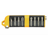 Felo 02080106 Set of SL/PH/PZ/Tx Industrial bits with bit holder in case, 9 pcs
