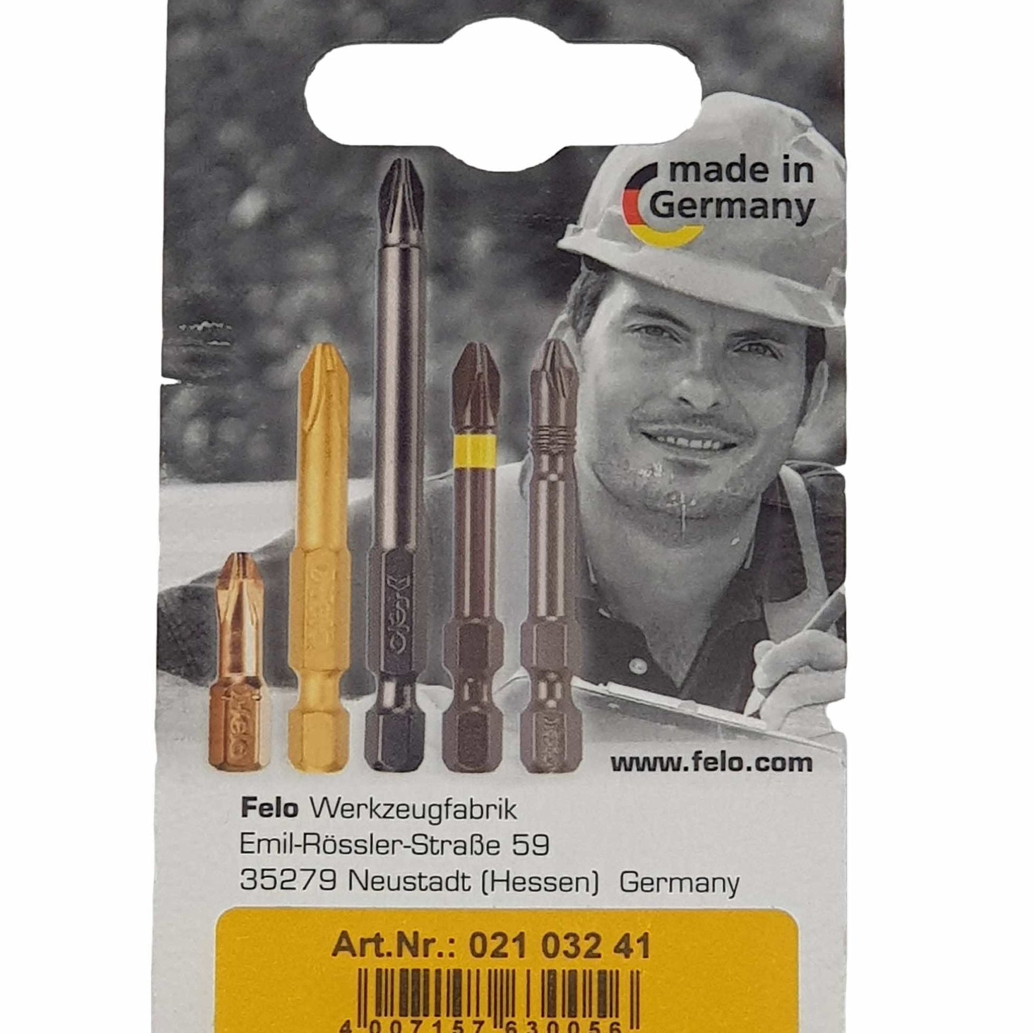Felo 02103241 Impact cross bit series Impact PZ 3X25, 2 pcs