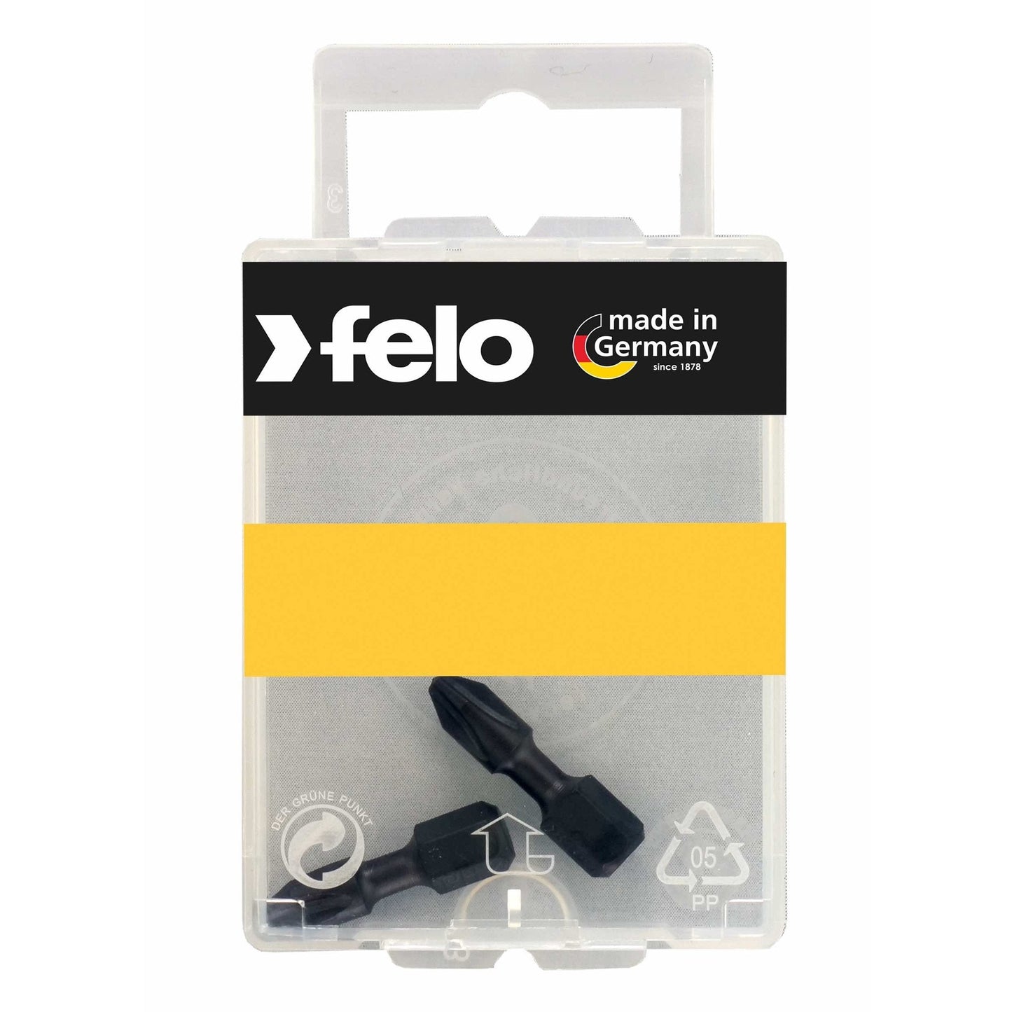 Felo 02201241 Phillips #1 x 25 mm Impact Bit - 2 Pieces