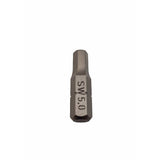Felo 02450010 Industrial Metric Hex Bit, 5.0 x 25 mm
