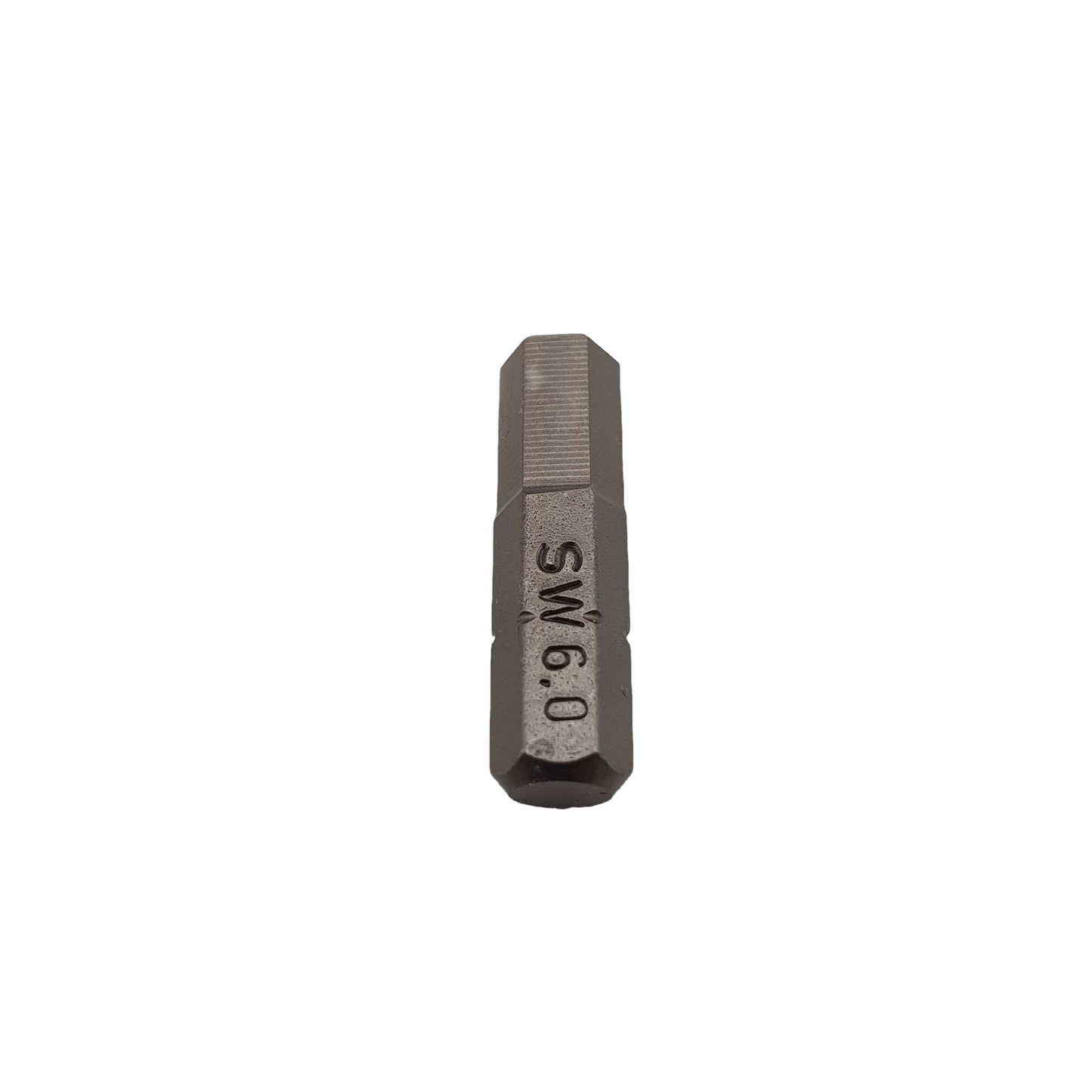 Felo 02460010 Industrial Metric Hex Bit, 6.0 x 25 mm