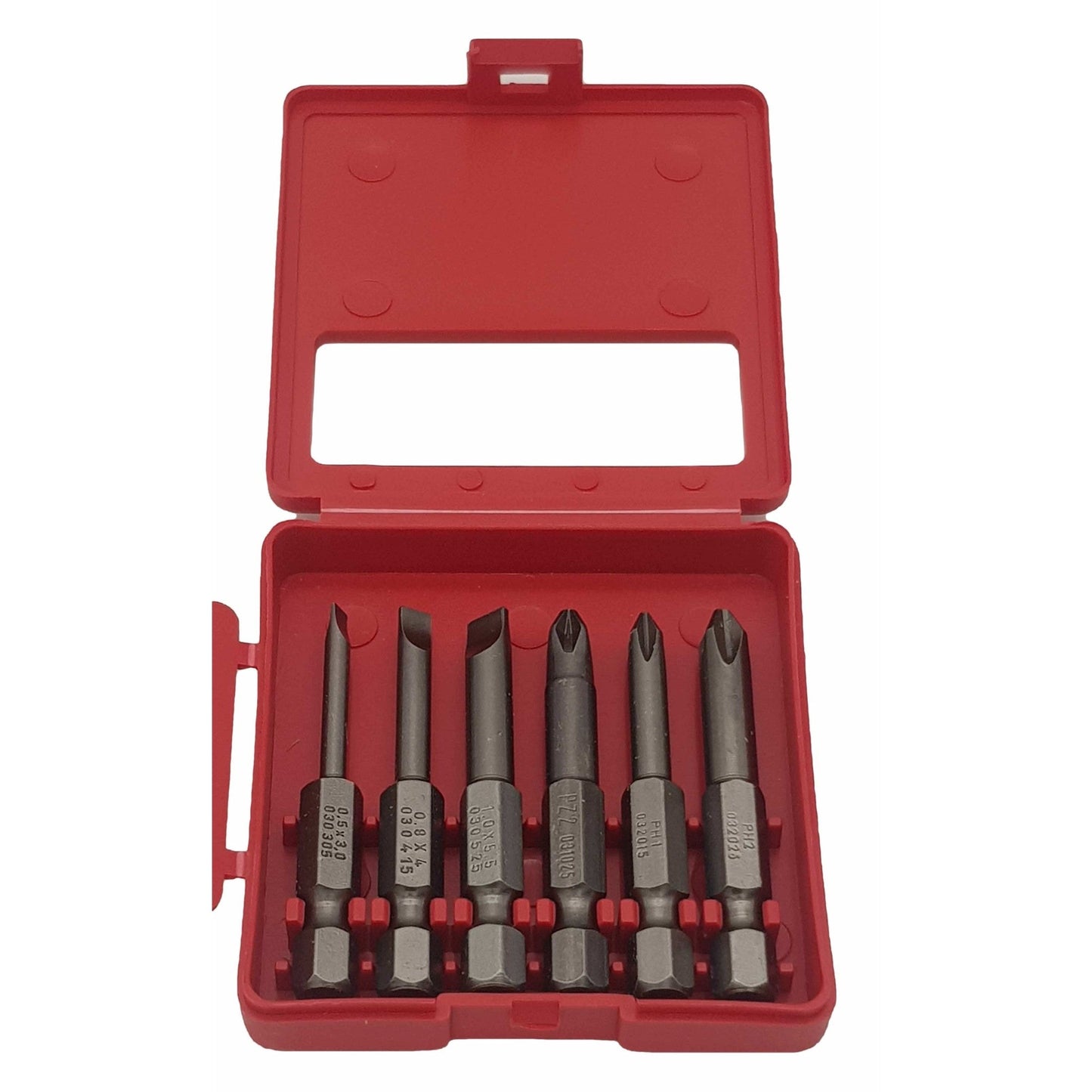 Felo 03092516 Bit set SL/PZ/PH Industrial 50 mm in case, 6 pcs