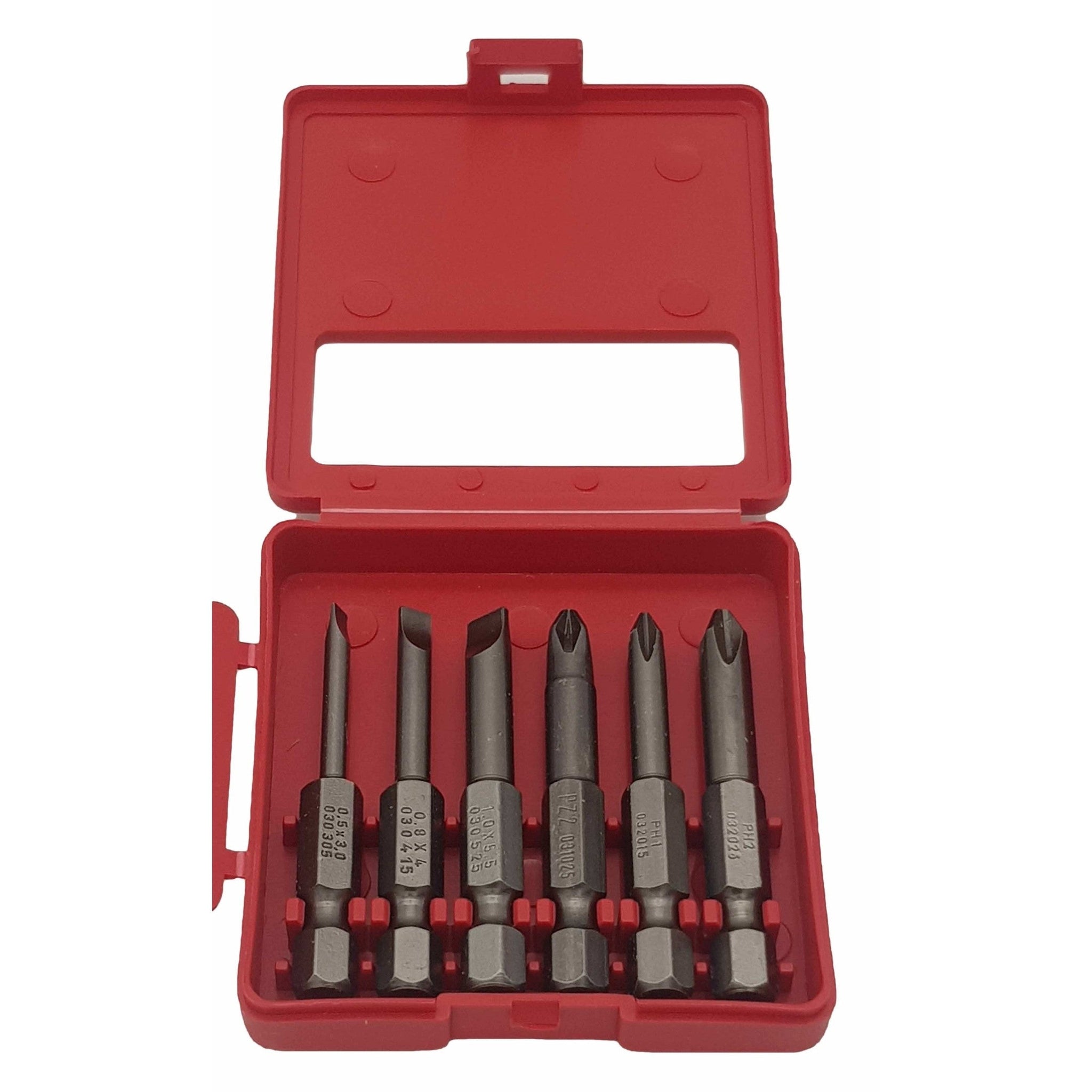 Felo 03092516 Bit set SL/PZ/PH Industrial 50 mm in case, 6 pcs