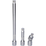 Felo 05681318 ERGONIC Ratchet Set in Systainer, Metric, 1/2" Drive, 13 - 22 mm, 13-pcs