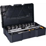 Felo 05681318 ERGONIC Ratchet Set in Systainer, Metric, 1/2" Drive, 13 - 22 mm, 13-pcs