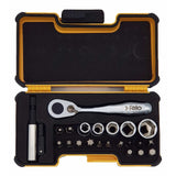 Felo 05772306 XS Strongbox 1/4" Drive Bit Ratchet Set, 23 Pieces