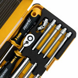 Felo 05781006 R-GO M-Tec Nut Drivers, Ergonic Ratchet - 10 piece Box