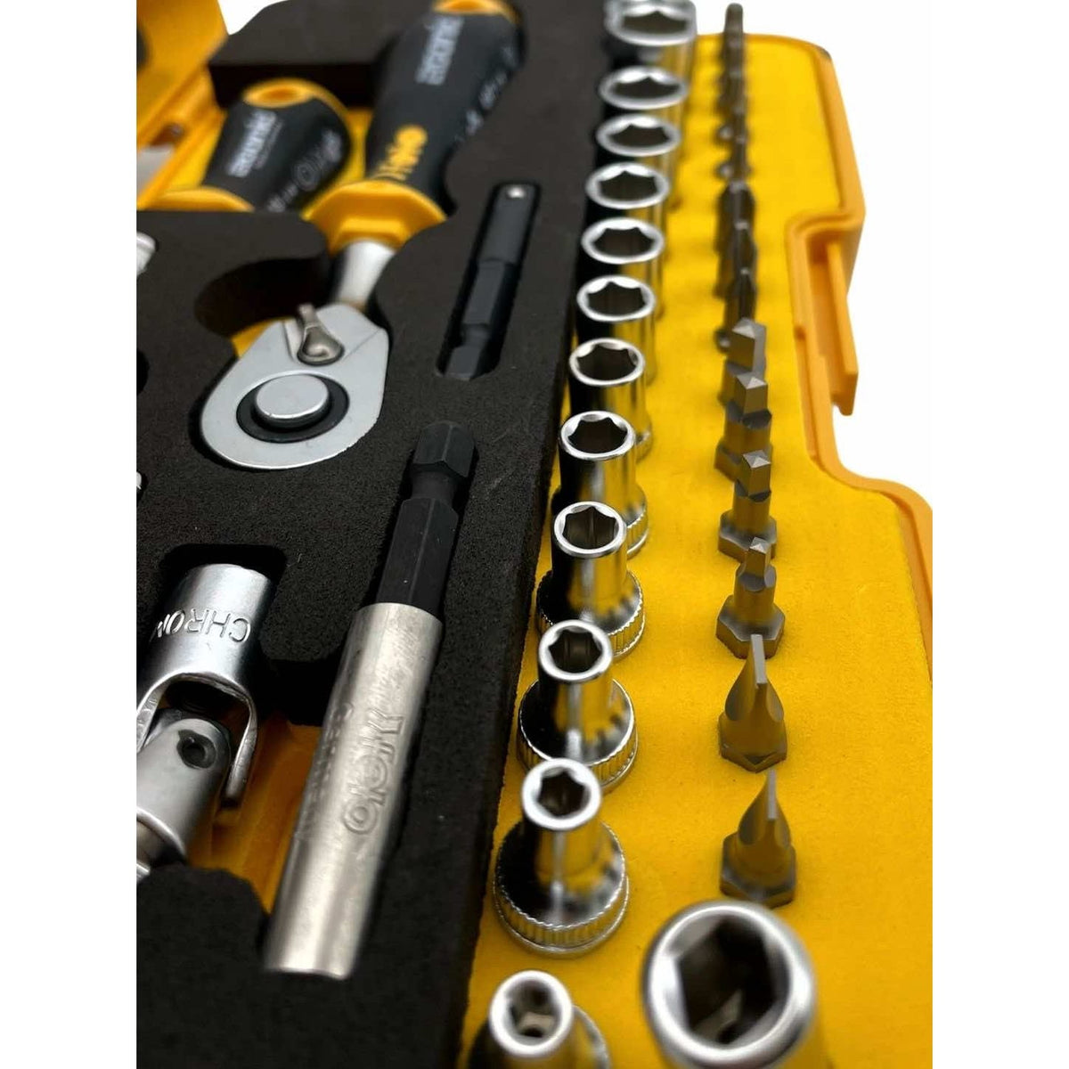Felo Socket Kit Felo 05783656 R-GO XL Box Sockets, Bits Ergonic Ratchet - 36 piece ...