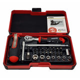 Felo 06081506 Smart II Socket and Bit Set PH/PZ/Hex/Torx - 29 Piece