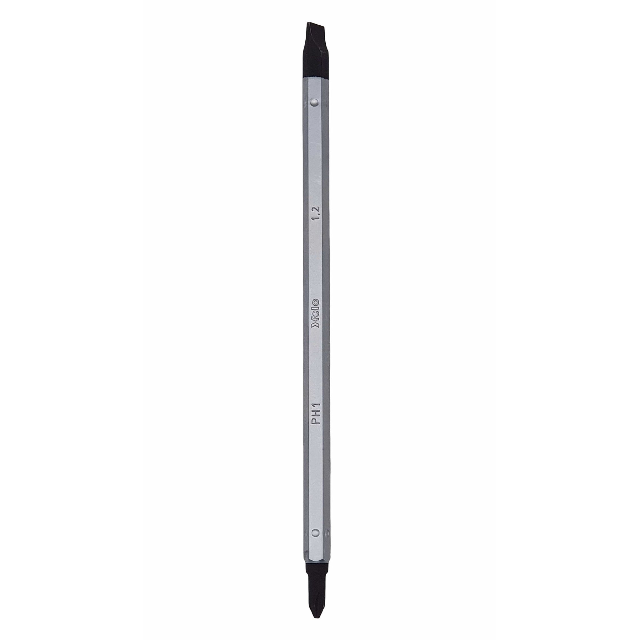 Felo 06210704 Double-ended bit PH1/SL 7x1.2 160 mm Industrial