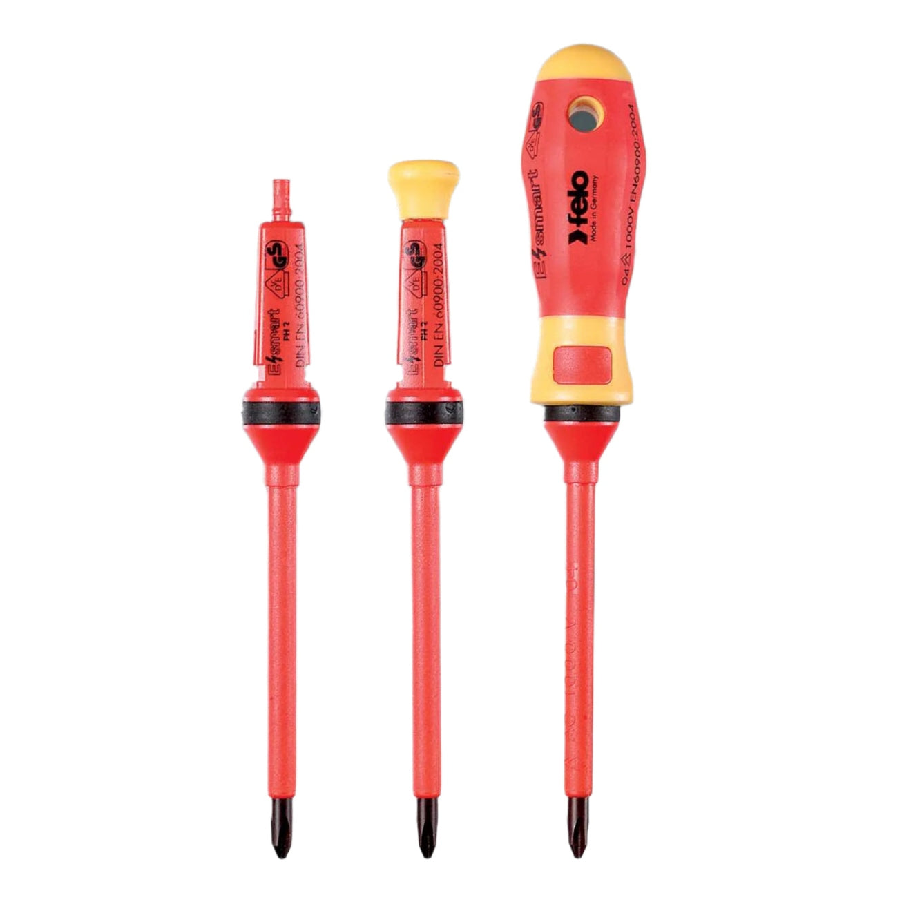 Felo 06303004 E-Smart 3 x 100mm Insulated Slotted Blade