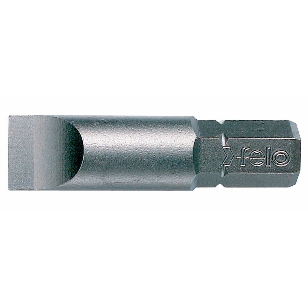 Felo 07010410 Industrial Slotted Bit, 10.0 x 1.6 x 38 mm - 5/16" Drive