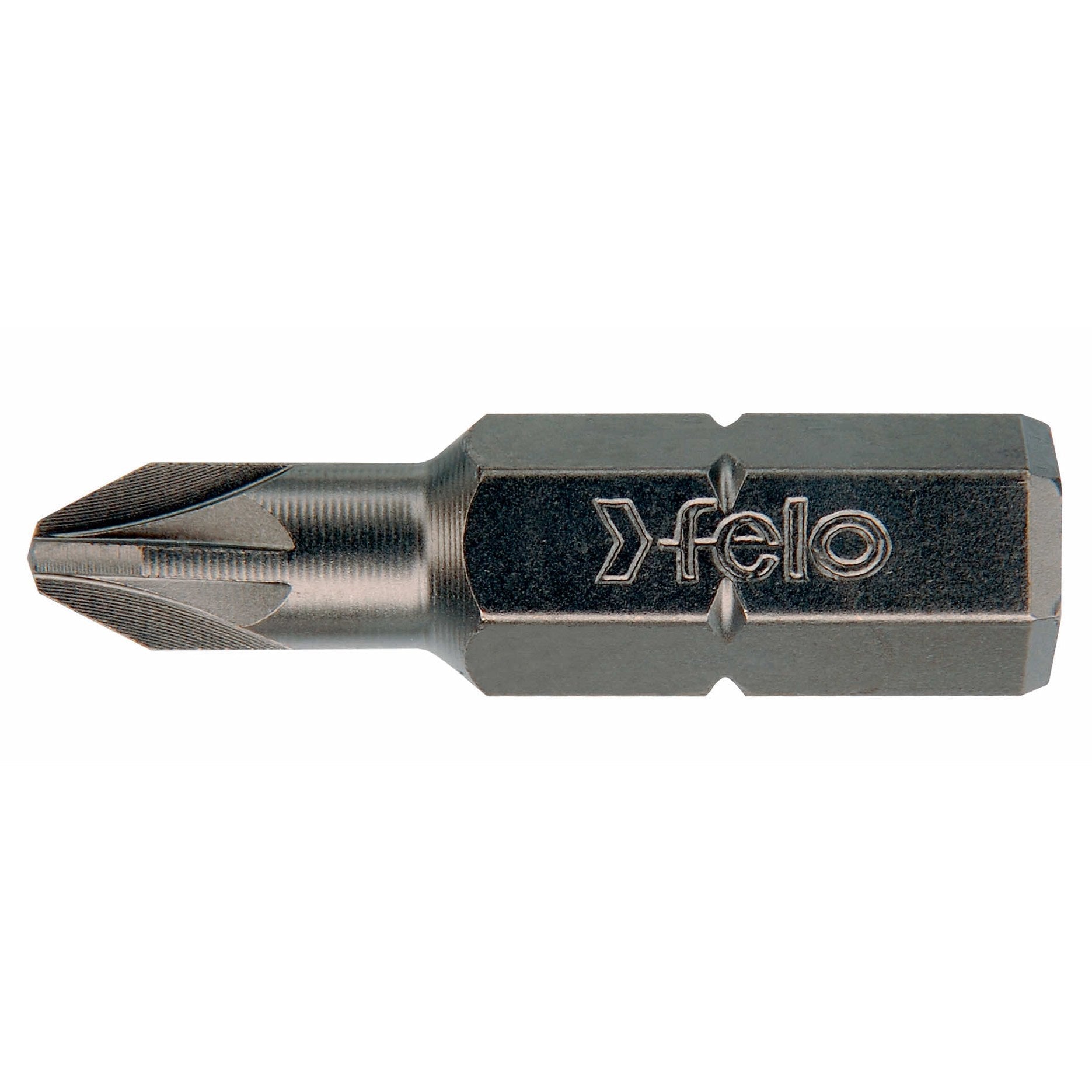 Felo 07101010 Industrial Pozidriv Bit, PZ 1 x 32 mm - 5/16" Drive