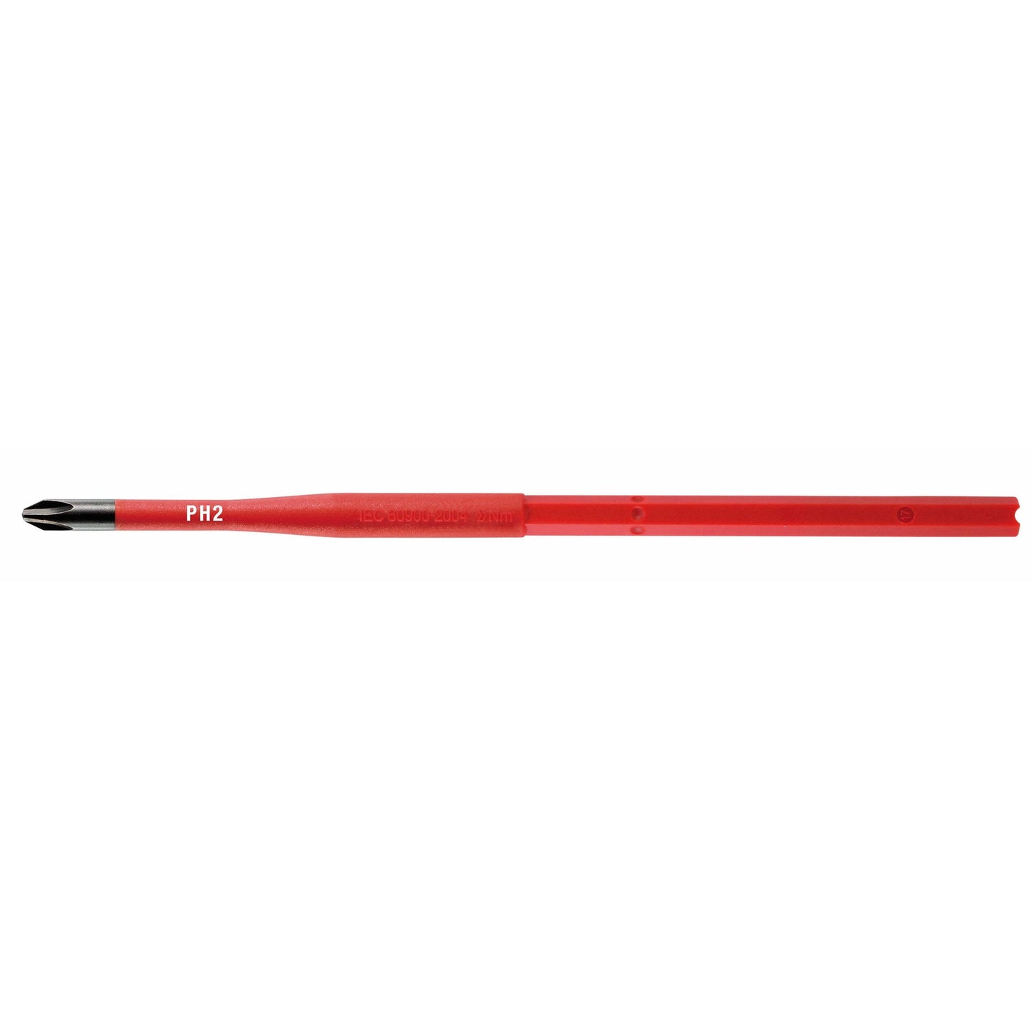 Felo 10035394 VDE Insulated Slim Blade for Torque Limiting Handle, Slotted SL 3.5 x 0.6 x 170 mm