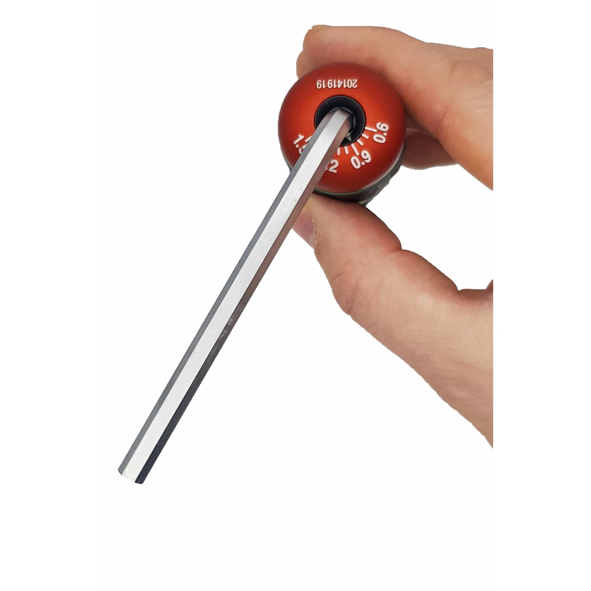 Felo 10099116 Screwdriver With Adjustable Torque NM Series 0.6-1.5 Nm & Attachments, 12 Pcs