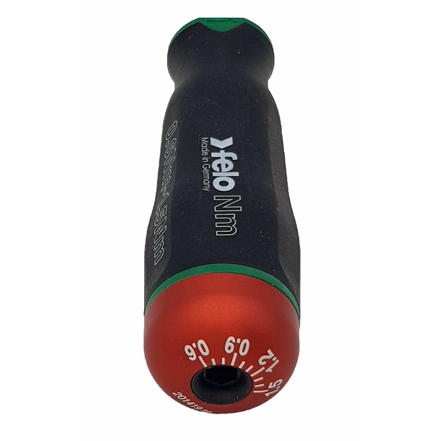 Felo 10099116 Screwdriver With Adjustable Torque NM Series 0.6-1.5 Nm & Attachments, 12 Pcs