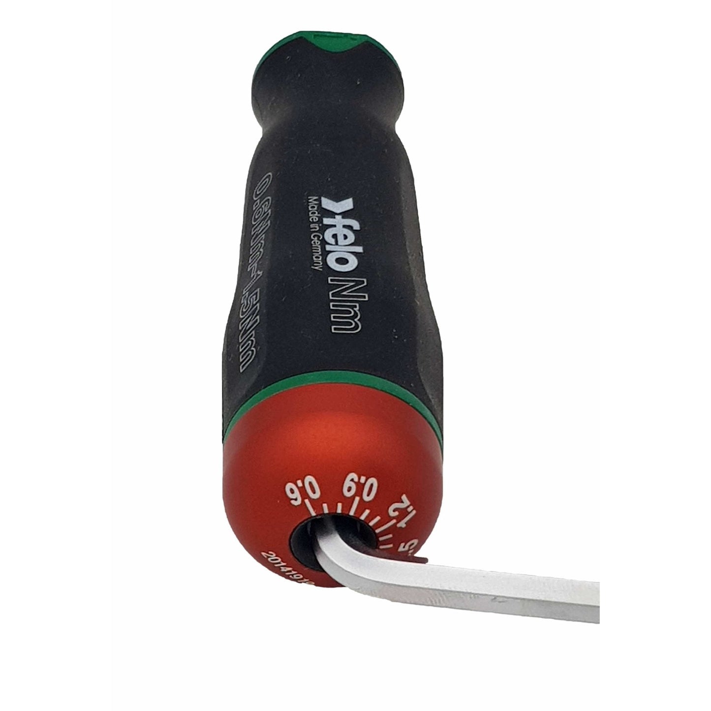 Felo 10099116 Screwdriver With Adjustable Torque NM Series 0.6-1.5 Nm & Attachments, 12 Pcs