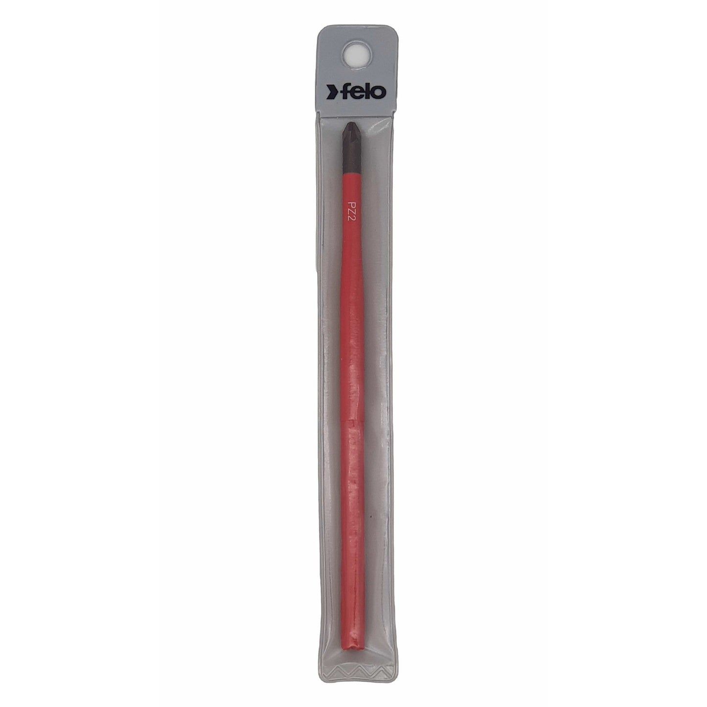 Felo 10120394 VDE Insulated Slim Blade for Torque Limiting Handle, Pozidriv PZ 2 x 170 mm