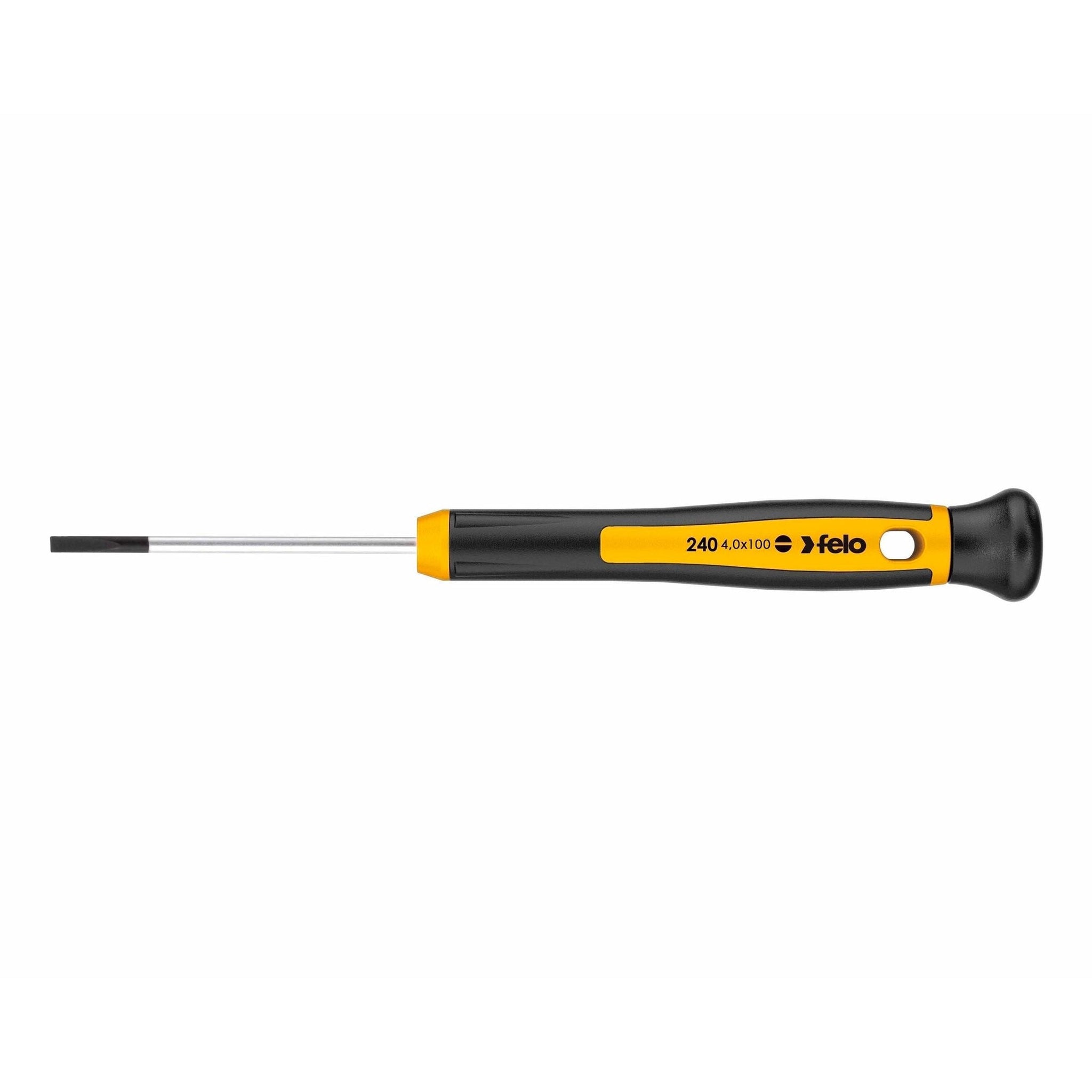 Felo 24004360 4 x 100mm Precision Slotted Screwdriver