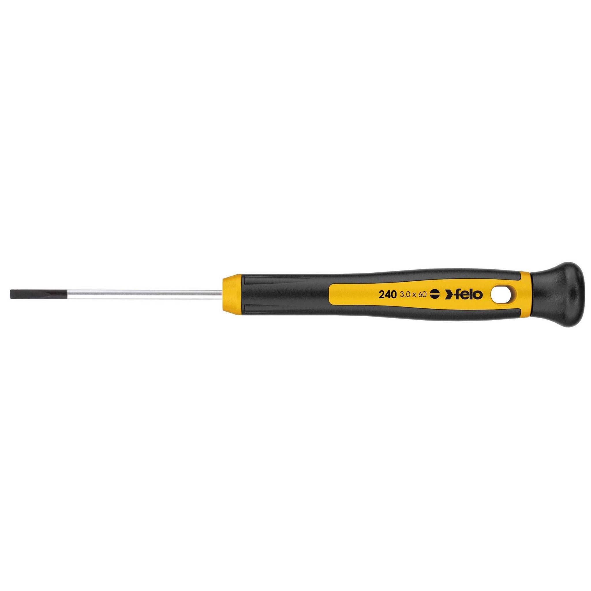 Felo 24004760 4 x 200mm Precision Slotted Screwdriver
