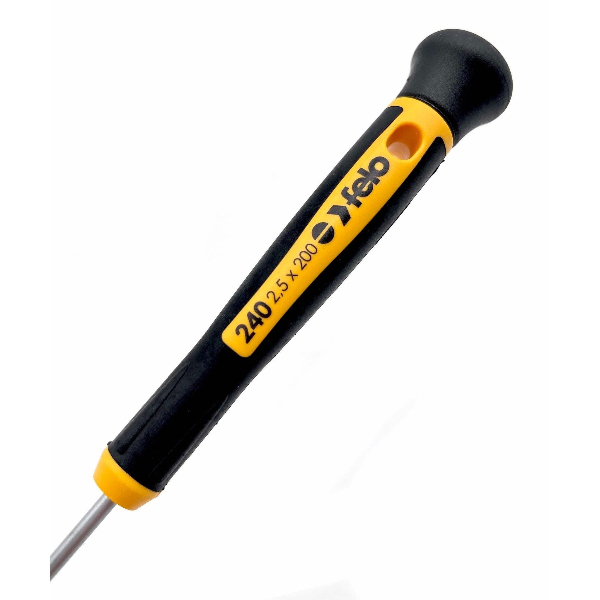 Felo 24025760 2.5 x 200mm Precision Slotted Screwdriver