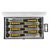 Felo 24396166 Precision Screwdriver Set, Slotted, Phillips, Pentalobe, Y-type, 6 Pieces