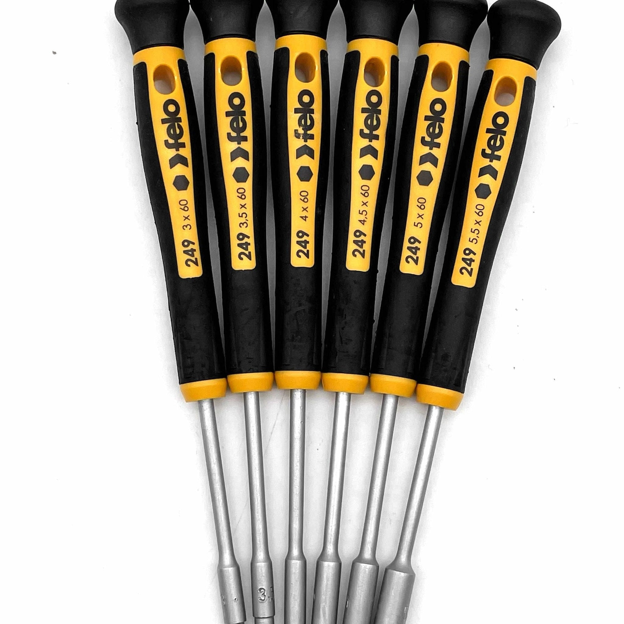 Felo 24996166 6 Piece Precision Metric Nut Driver Set