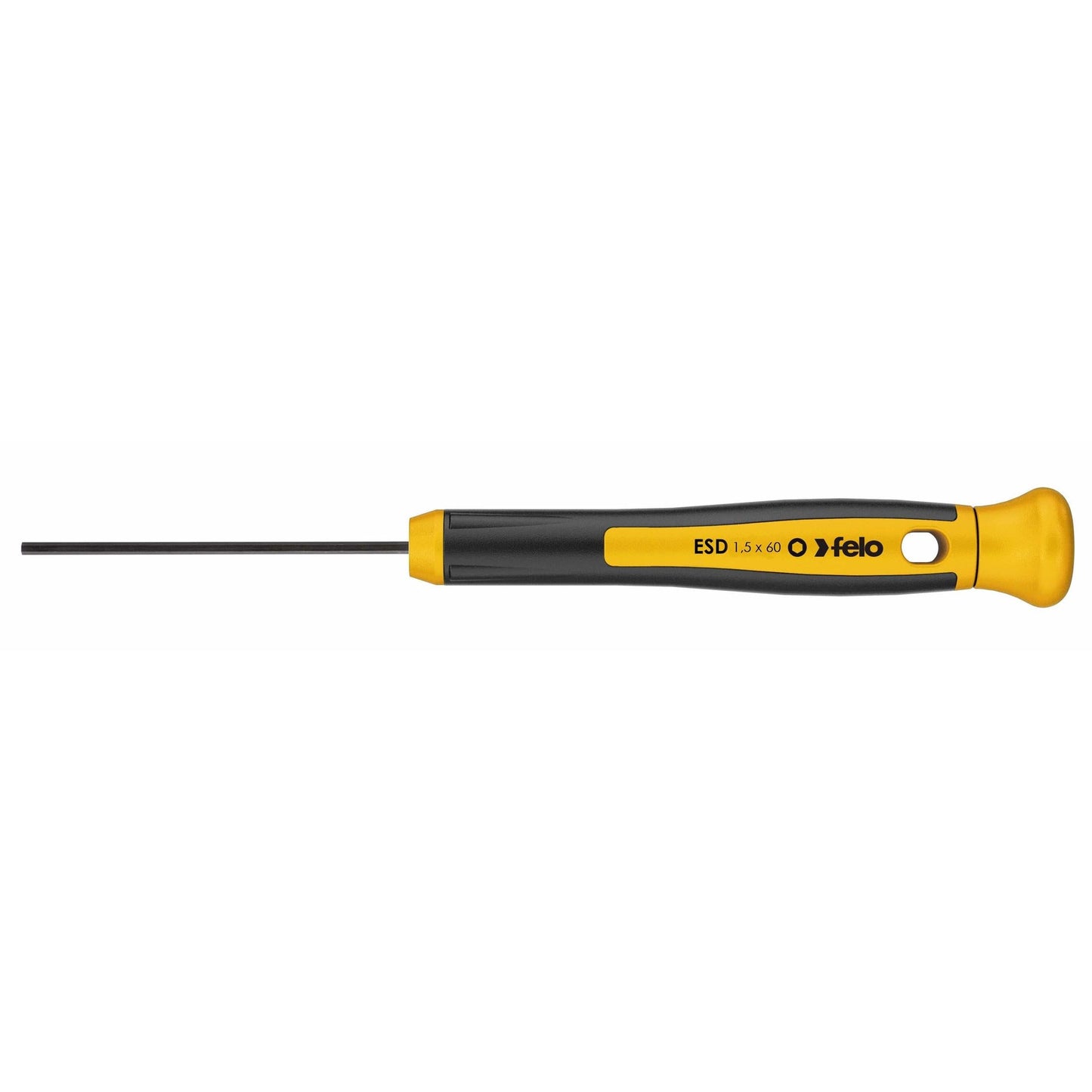 Felo 25615160 1.5 mm x 60 mm ESD Precision Hex Screwdriver