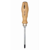 Felo 33620390 #2 x 100mm Wood Handle Pozidriv Screwdriver
