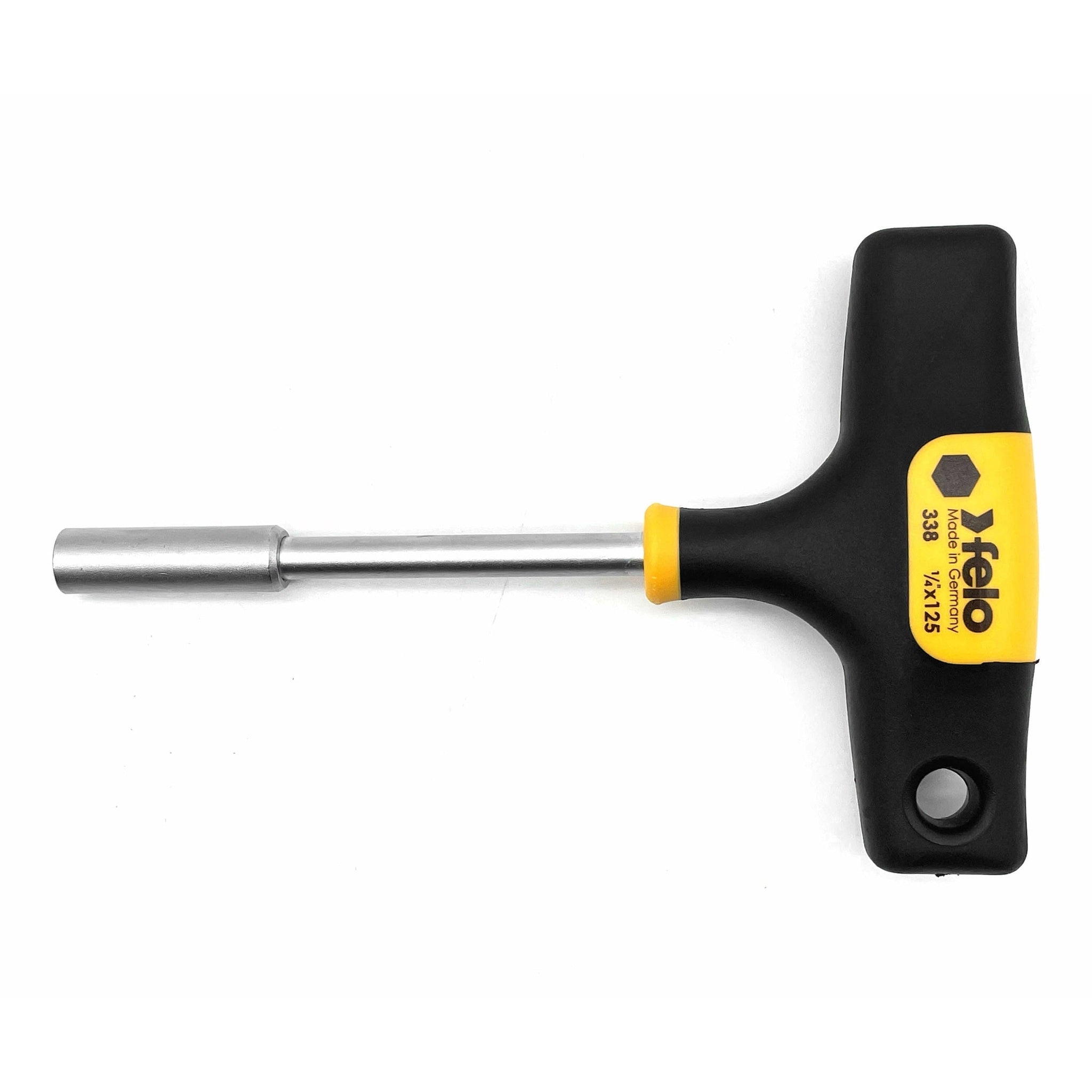 Felo 33812560 Magnetic T-Handle Hex Bit Holder - 1/4" x 125mm
