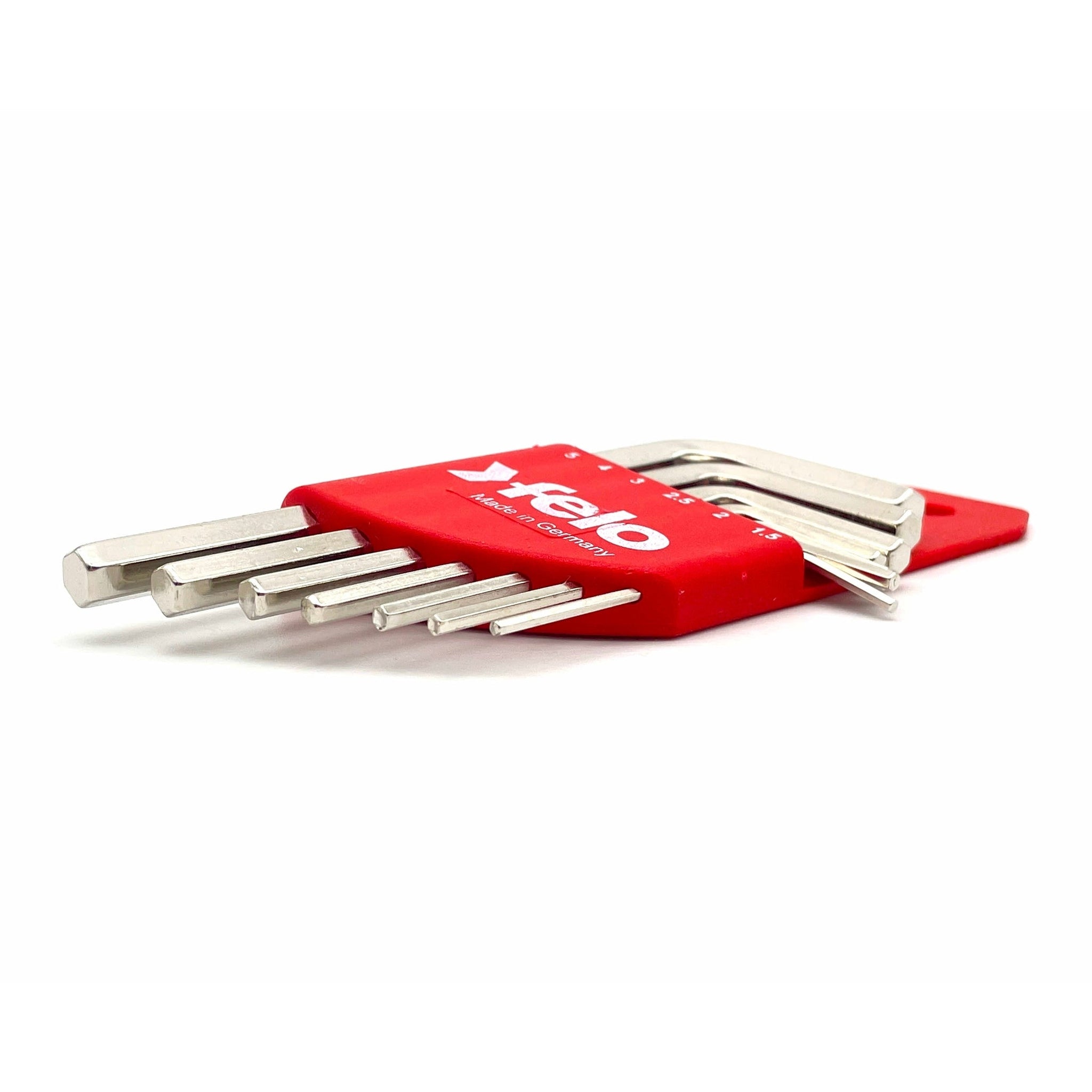 Felo 34500711 Set of short hex keys, L-shaped, 7 pcs. HEX 1.5-6.0 mm
